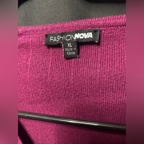 Fashion Nova Cute Feelings Sweater - Picture 2 of 3